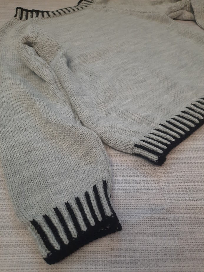 Maglioncino Profilo grigio