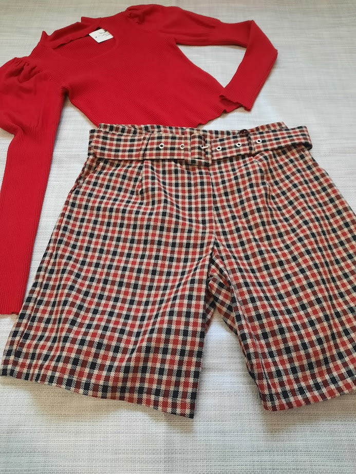 Pantaloncino Quadri