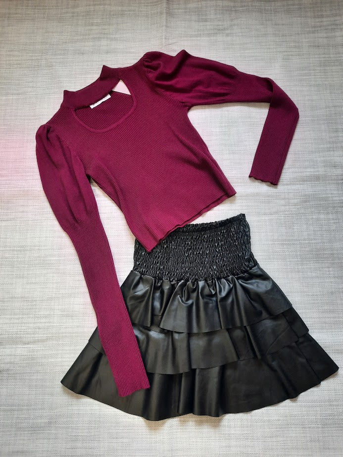 Maglia Tea Bordeaux