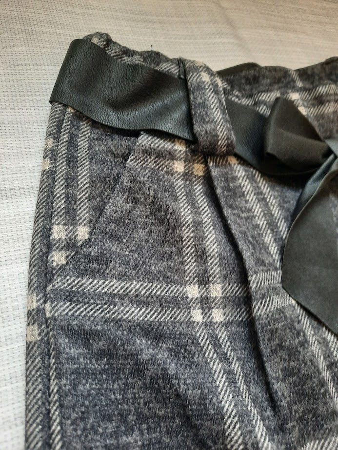 Pantalone Scozia Grigio/Blu
