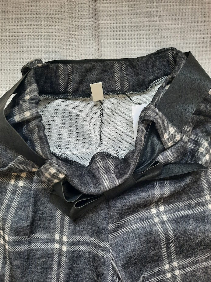 Pantalone Scozia Grigio/Blu