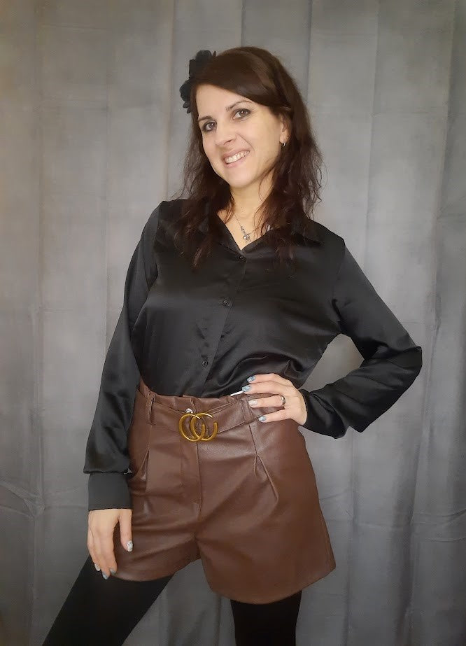 Camicia Basic Nera