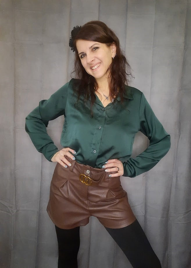 Camicia Basic Verde
