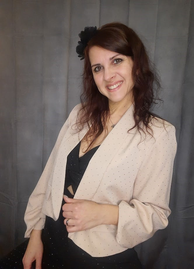 Giacca Scintillio Beige