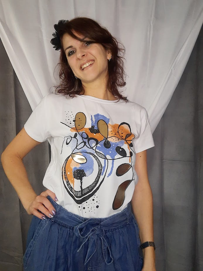 T-shirt Astratta
