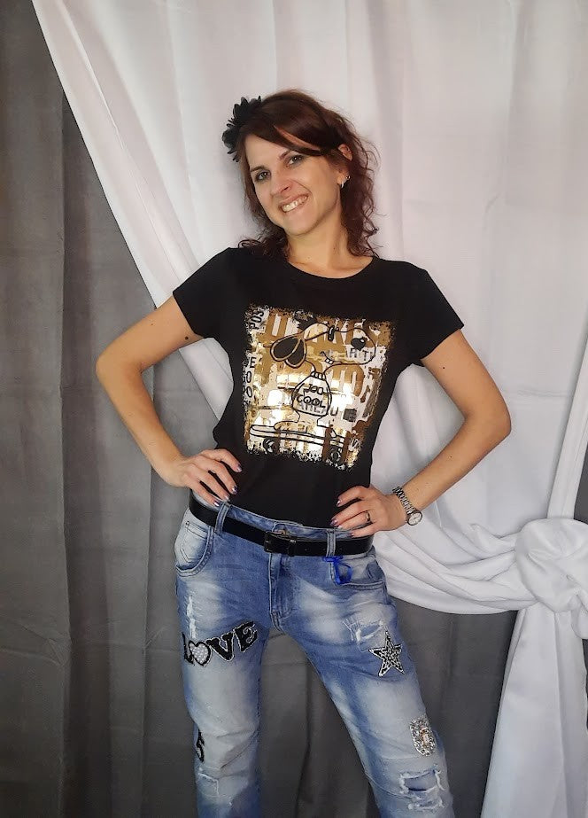 T-shirt Snoopy Bianca