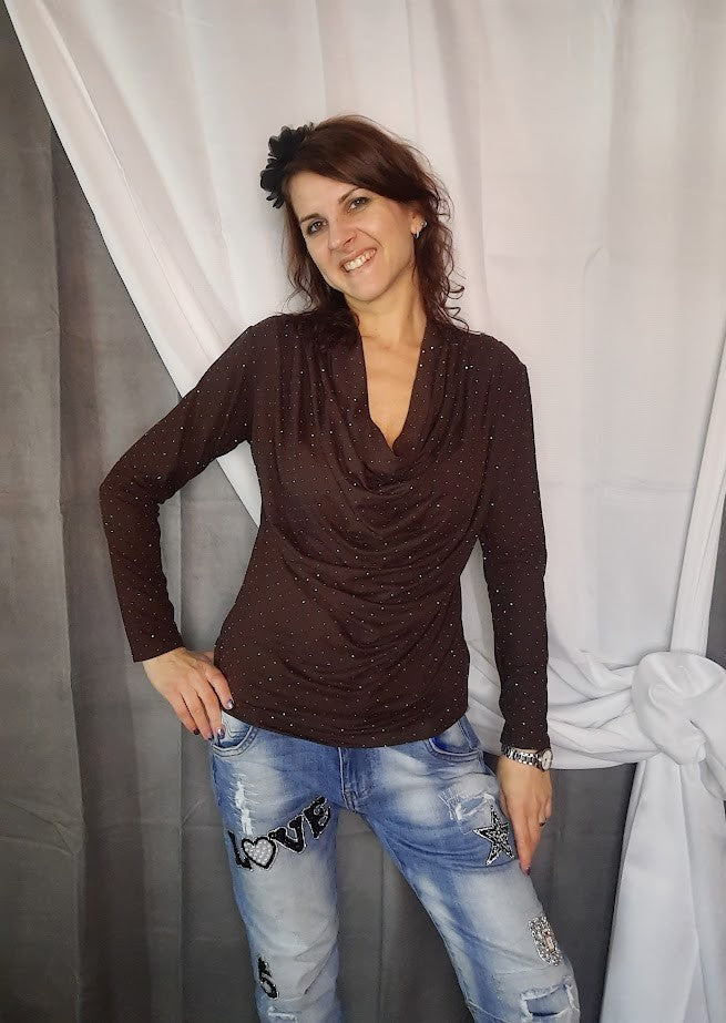 Maglia Scintilla Marrone