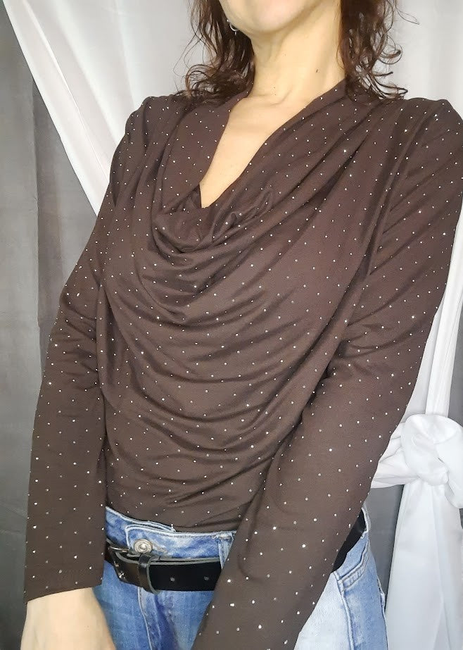 Maglia Scintilla Marrone