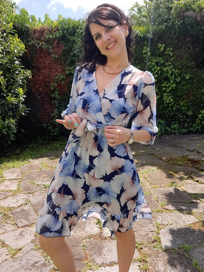 Abito Spring Corto Blu