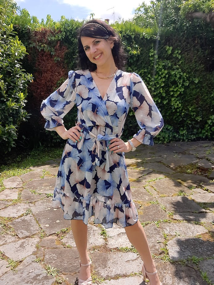 Abito Spring Corto Blu