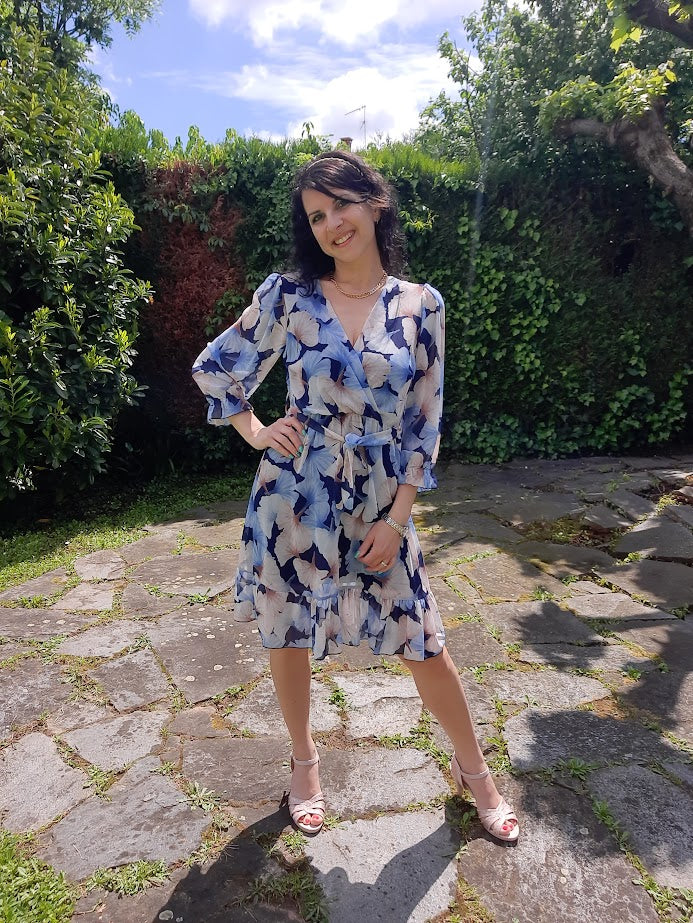 Abito Spring Corto Blu