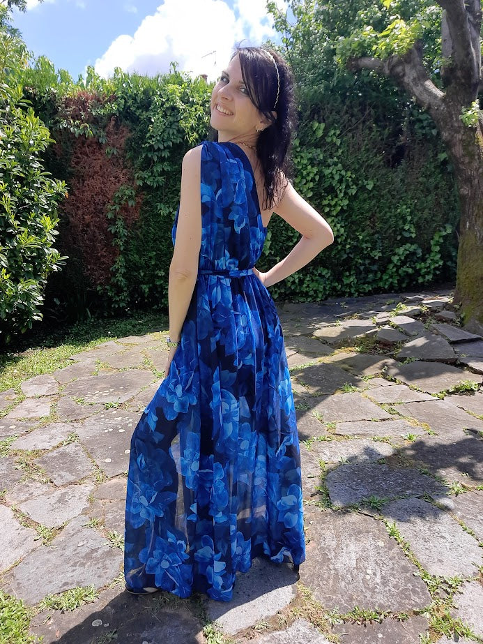 Abito Sogno Blu Elettrico