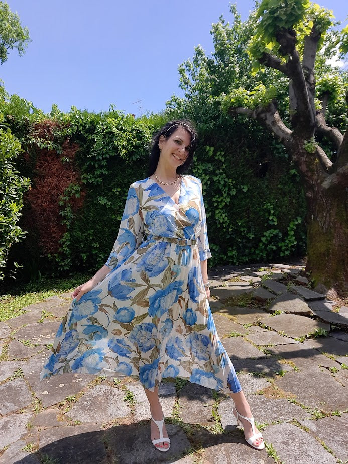 Abito Garden Azzurro