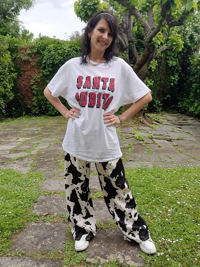 T-shirt Santa Subito Bianca