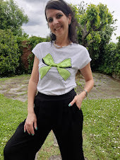 T-shirt Alternativa Fiocco Giallo Fluo