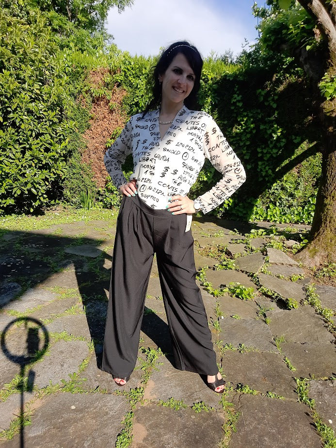 Maglia Scritte Bianca
