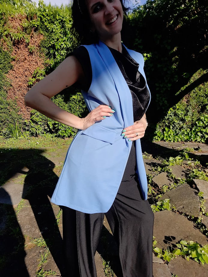 Gilet Essenza Blu Jeans