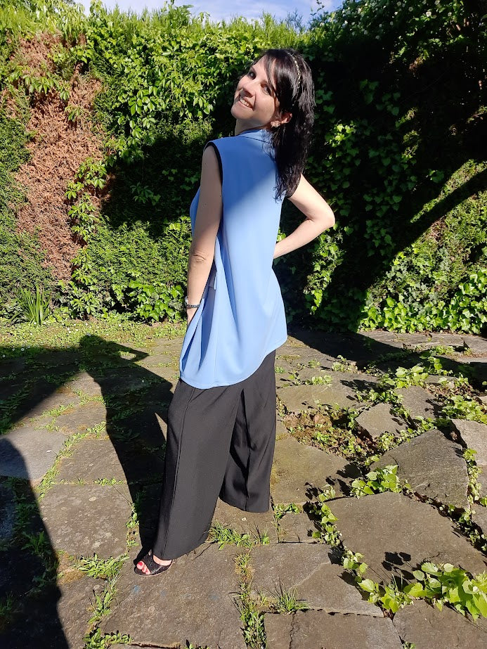 Gilet Essenza Blu Jeans