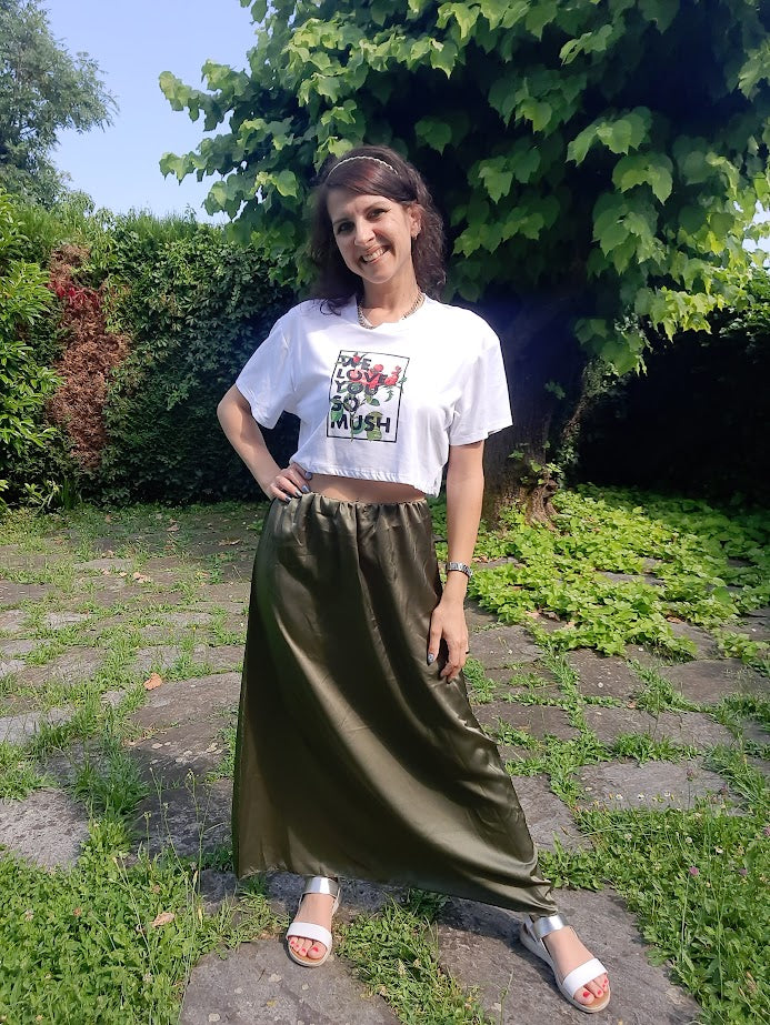 T-shirt crop