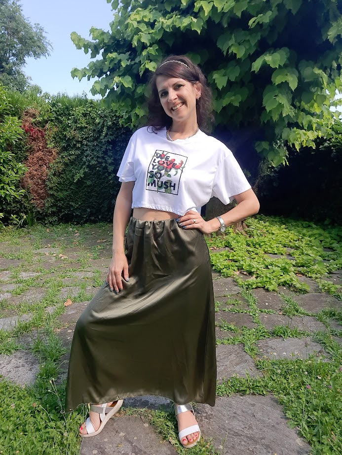 T-shirt crop