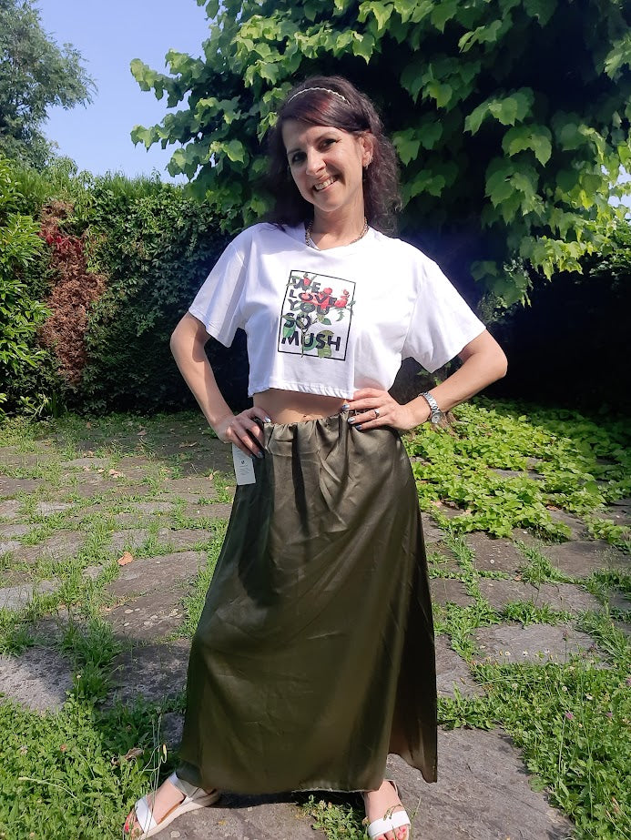 T-shirt crop