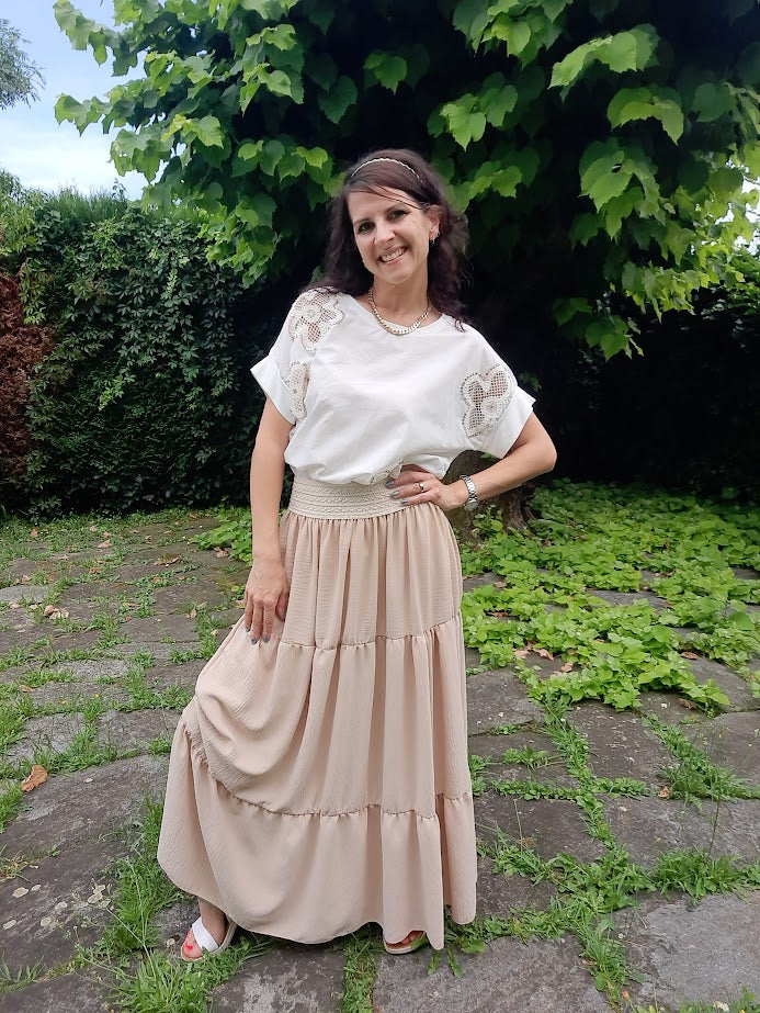Gonnellone Meraviglia Beige