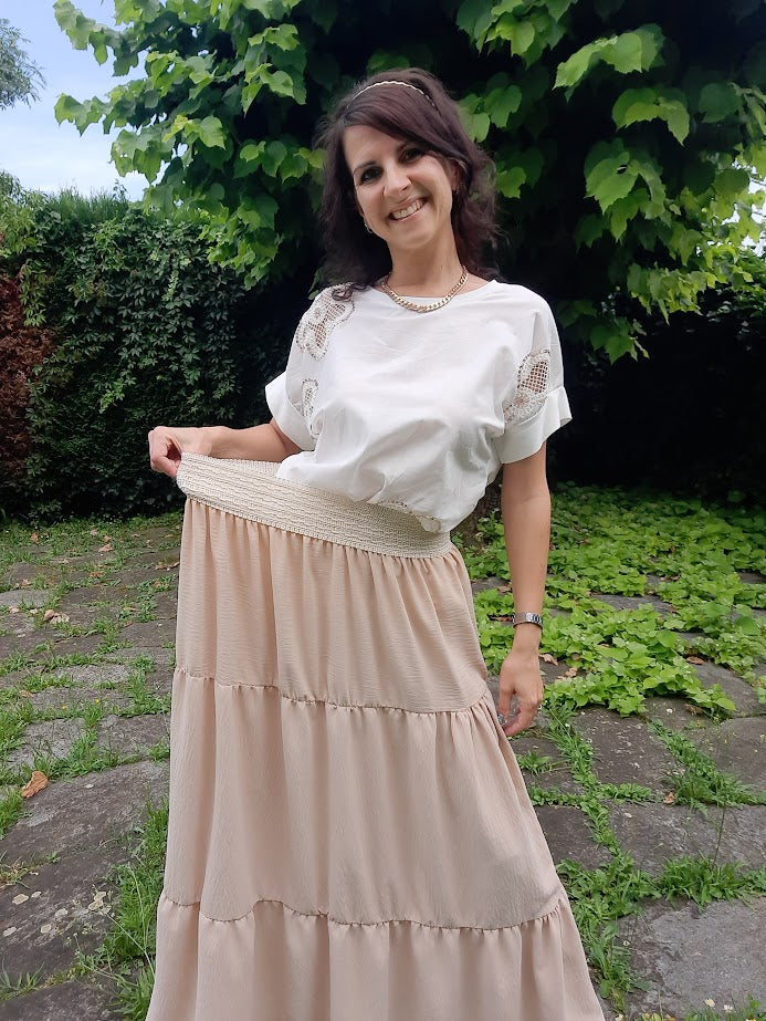 Gonnellone Meraviglia Beige
