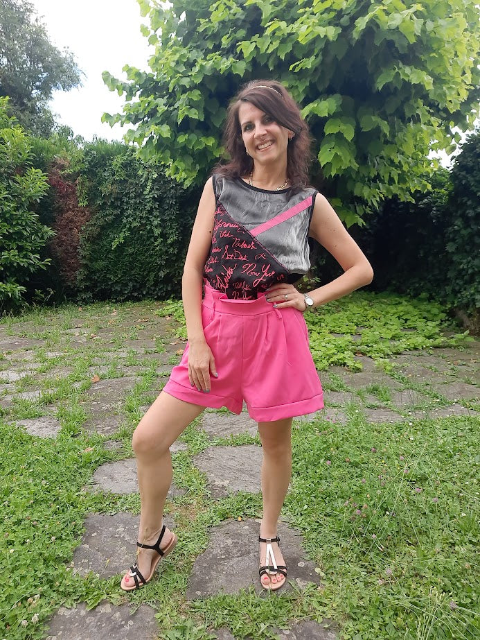 Canotta Urban Fucsia