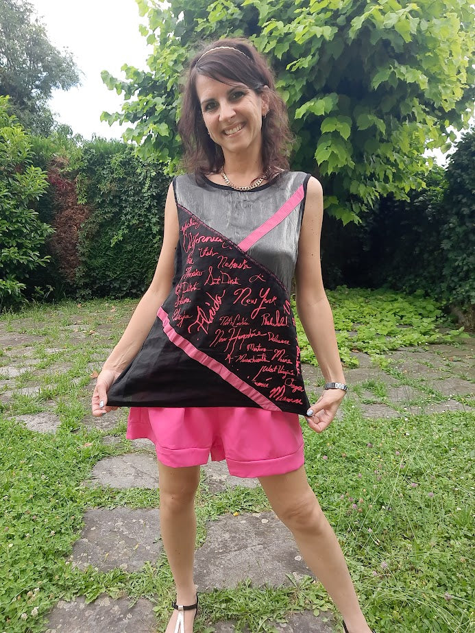 Canotta Urban Fucsia
