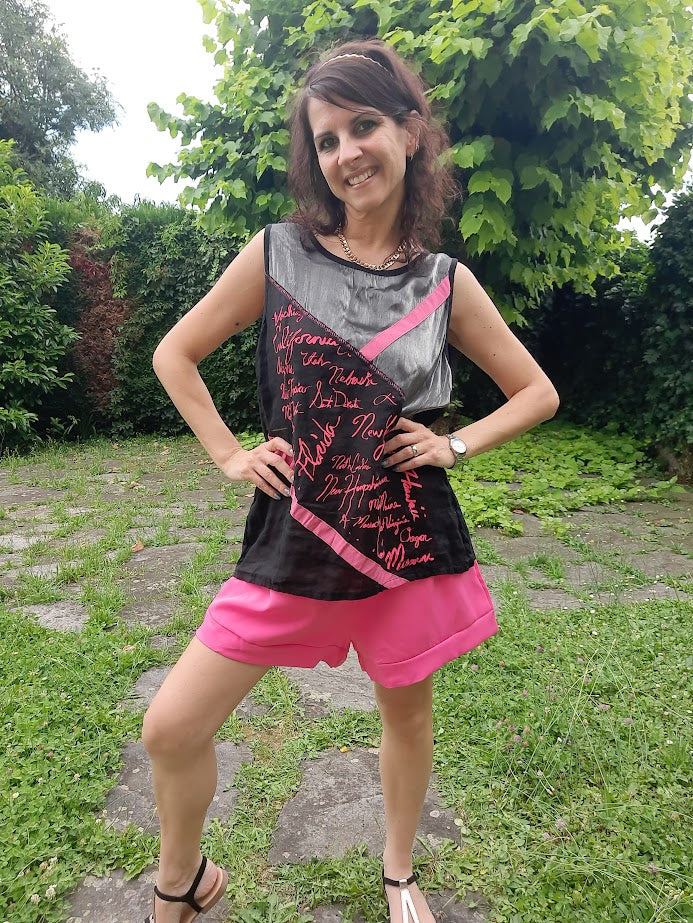 Canotta Urban Fucsia
