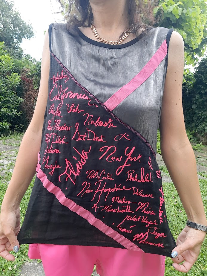 Canotta Urban Fucsia