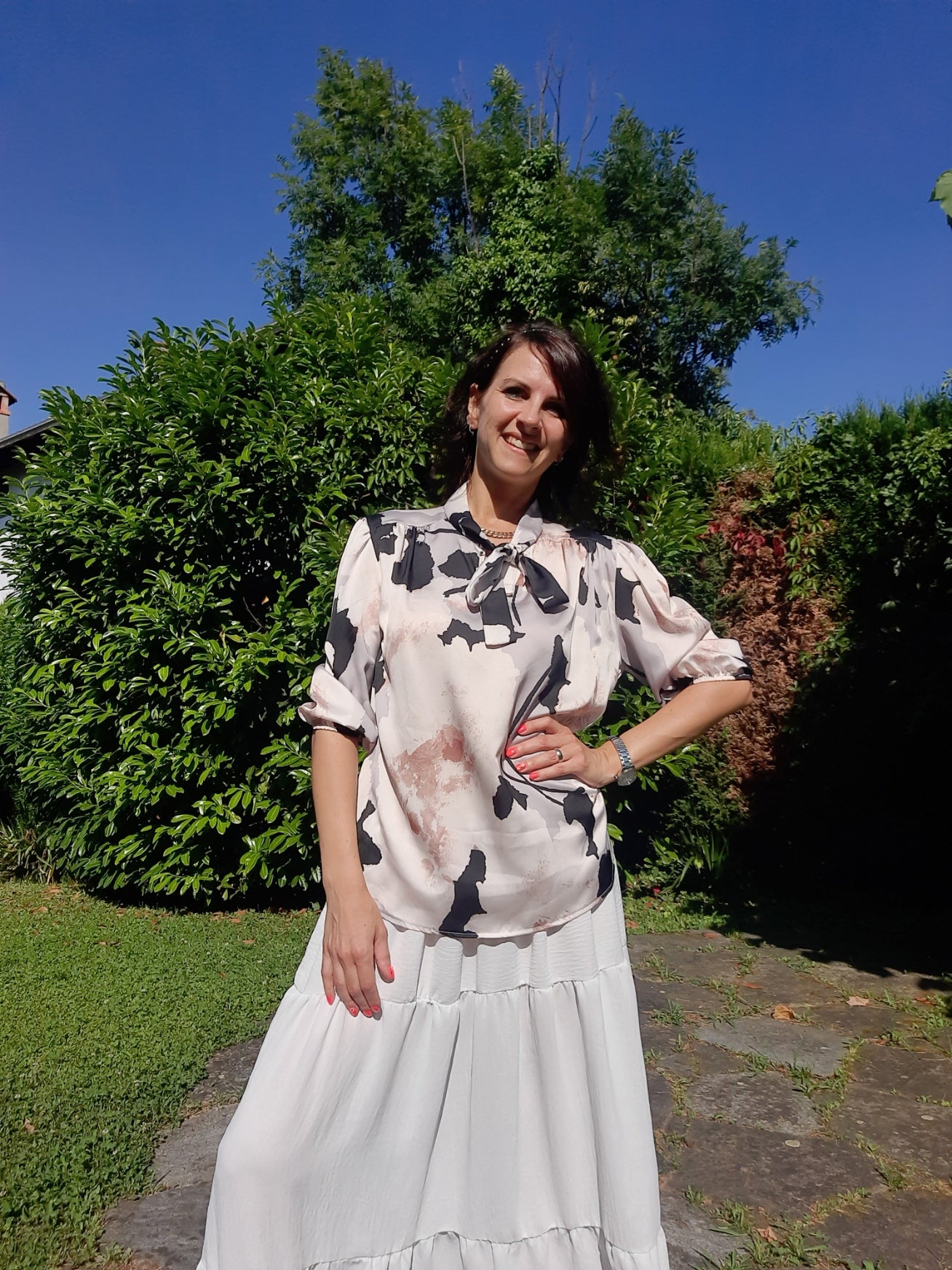 Blusa Beatrice Nera