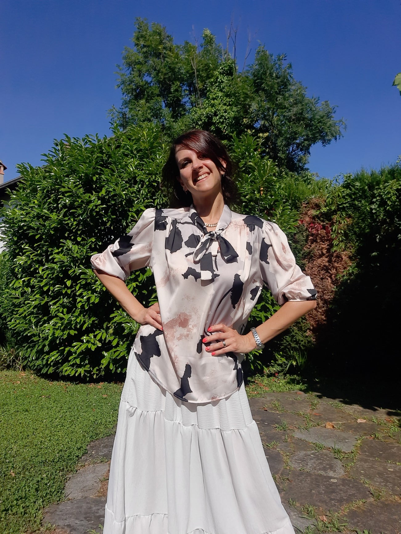 Blusa Beatrice Nera