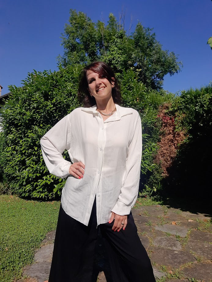 Camicia Over Bianca