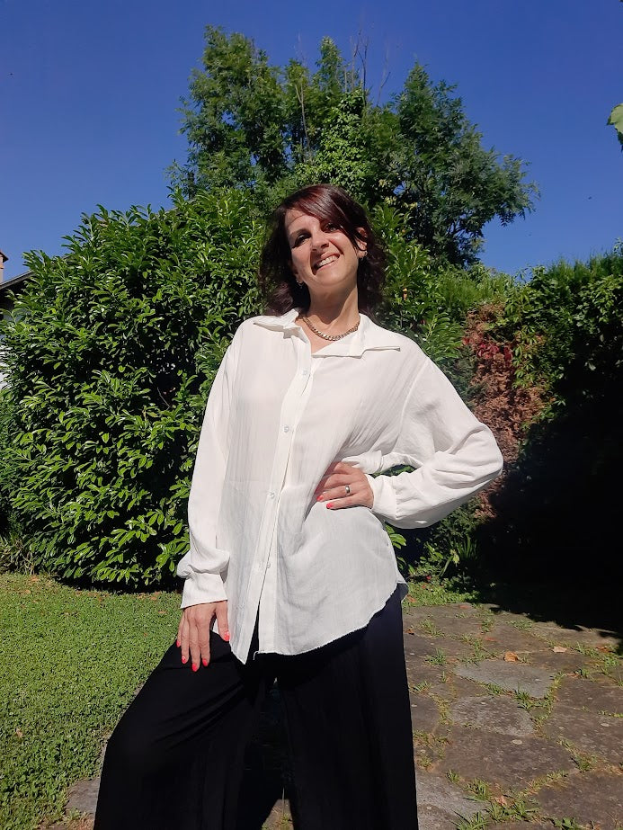 Camicia Over Bianca