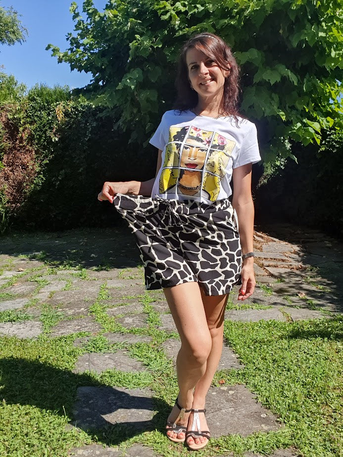 Pantaloncino Giraffa