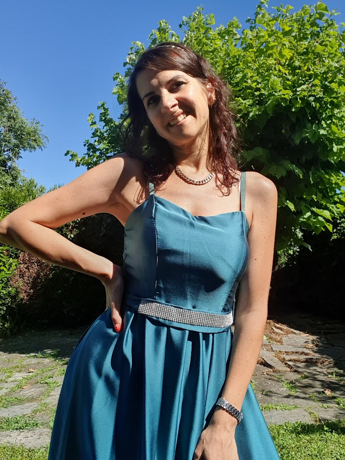 Abito Regina Petrolio