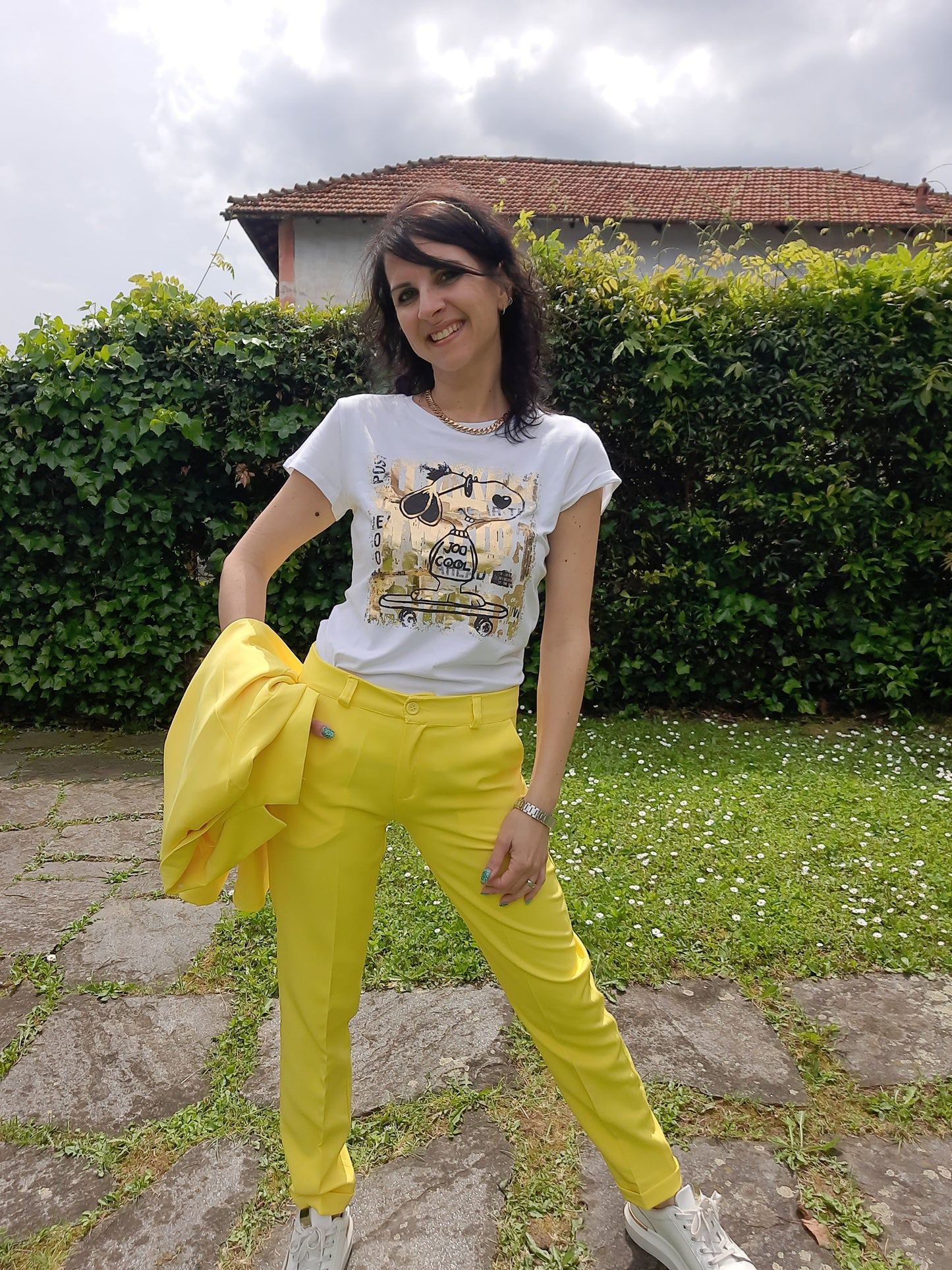 Tailleur Chic Giallo