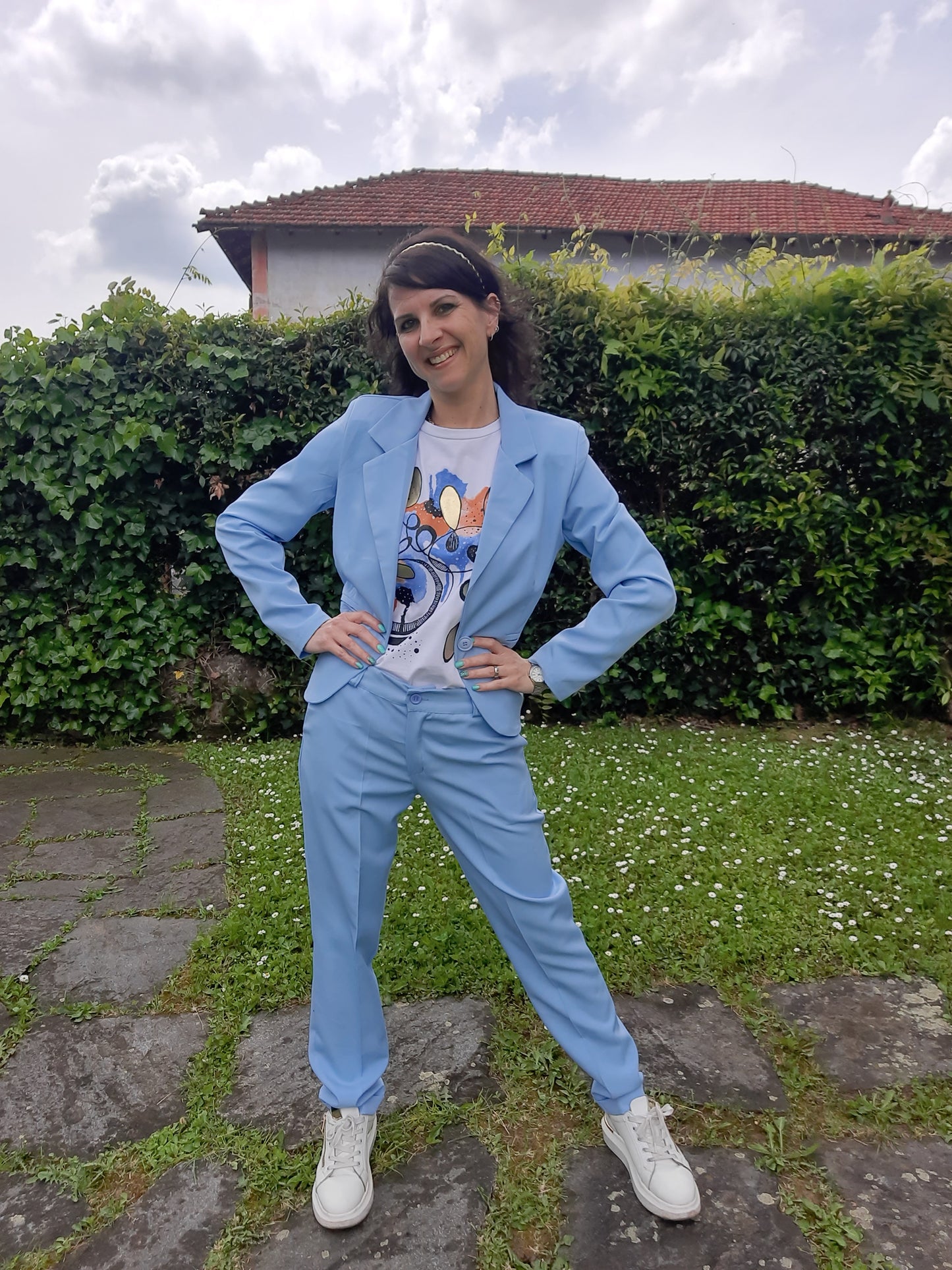 Tailleur Chic Celeste