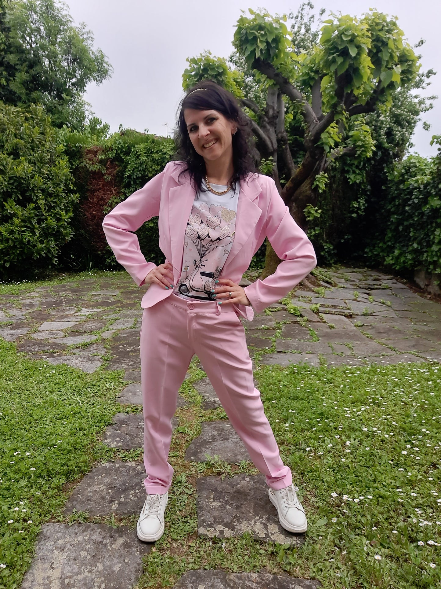 Tailleur Chic Rosa