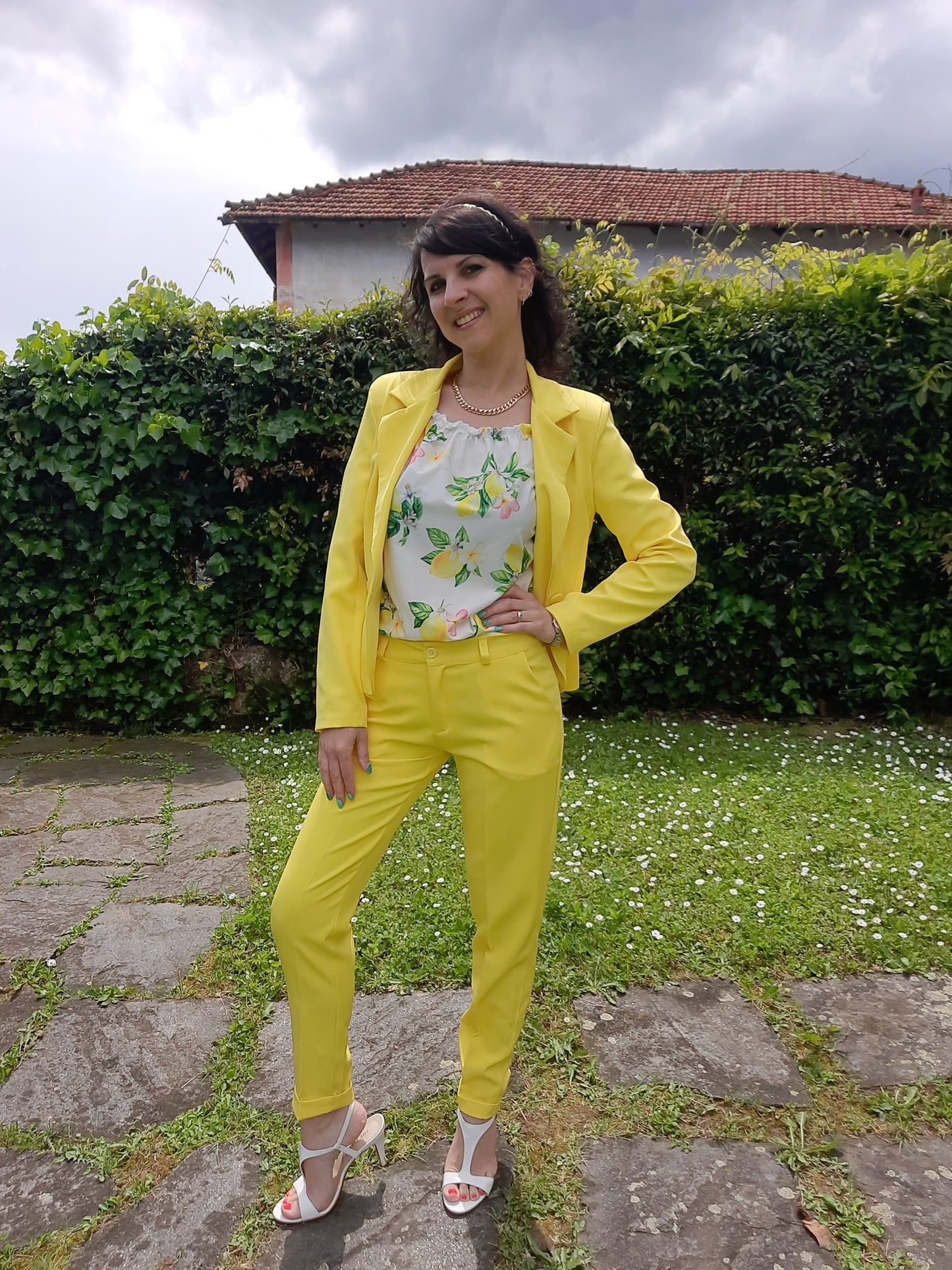 Tailleur Chic Giallo