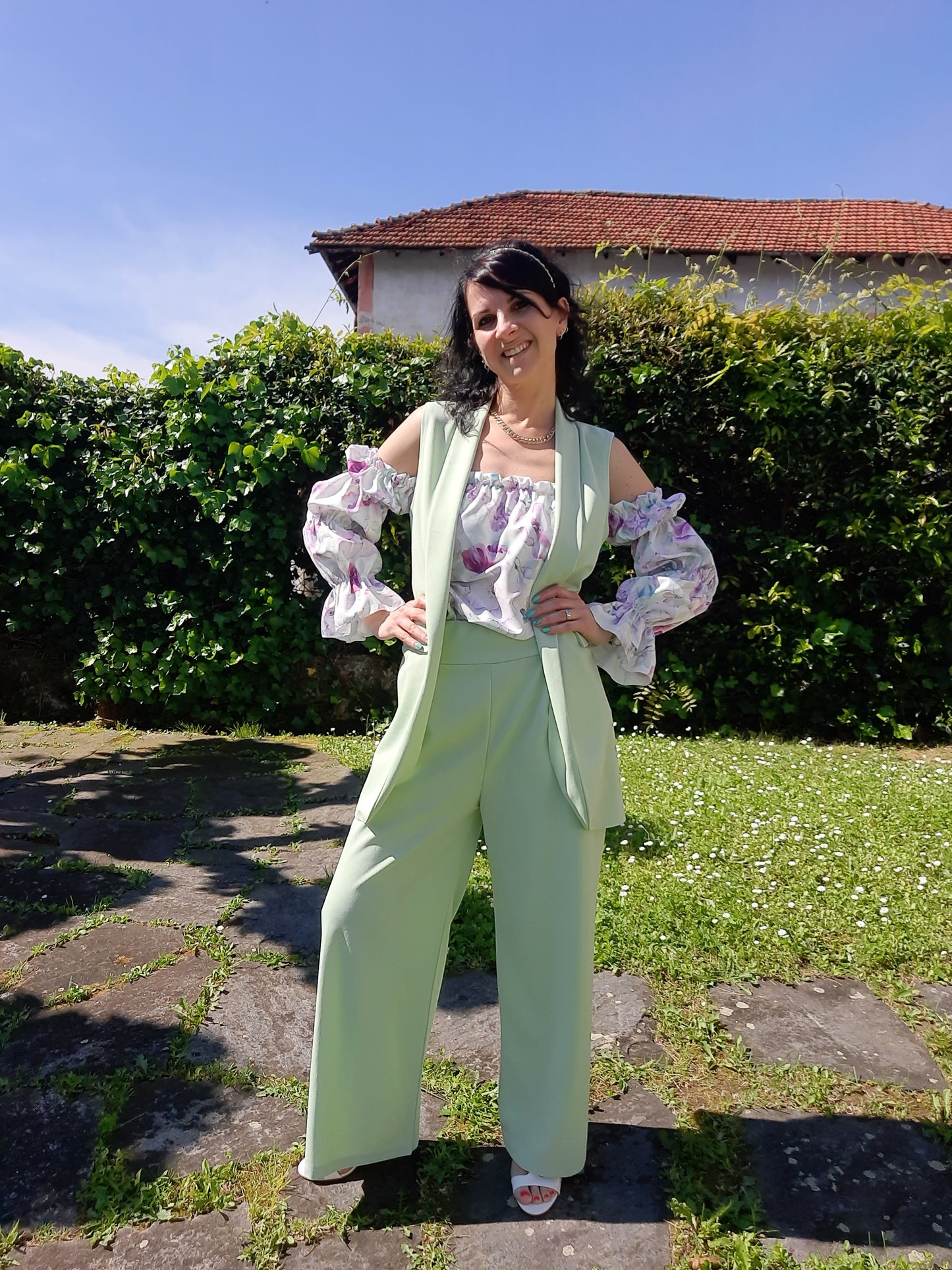 Gilet Essenza Verde Menta