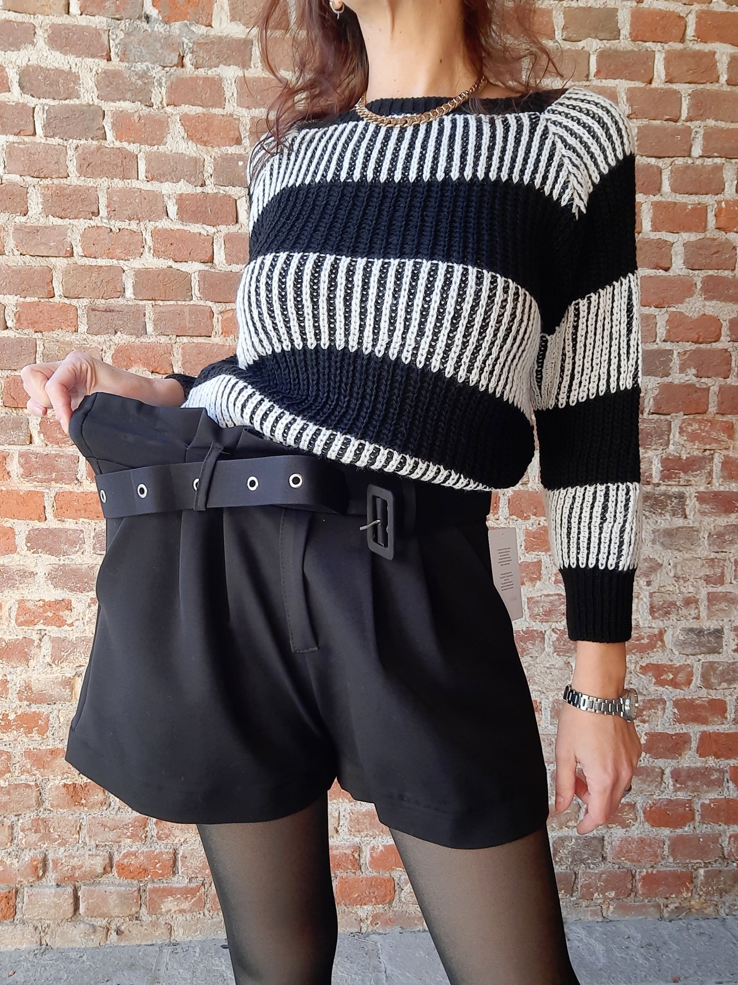 Pantaloncino Emily Nero