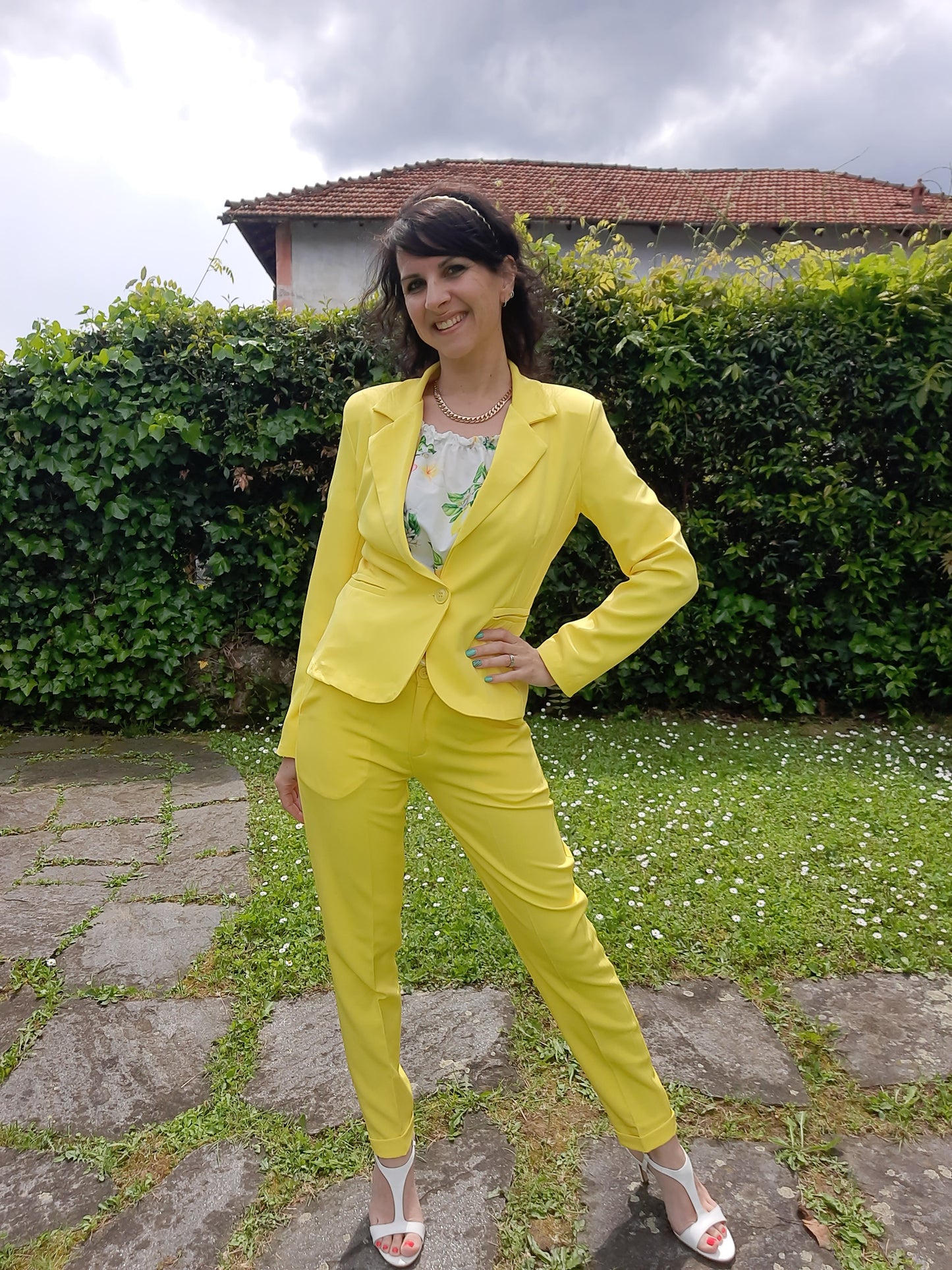Tailleur Chic Giallo