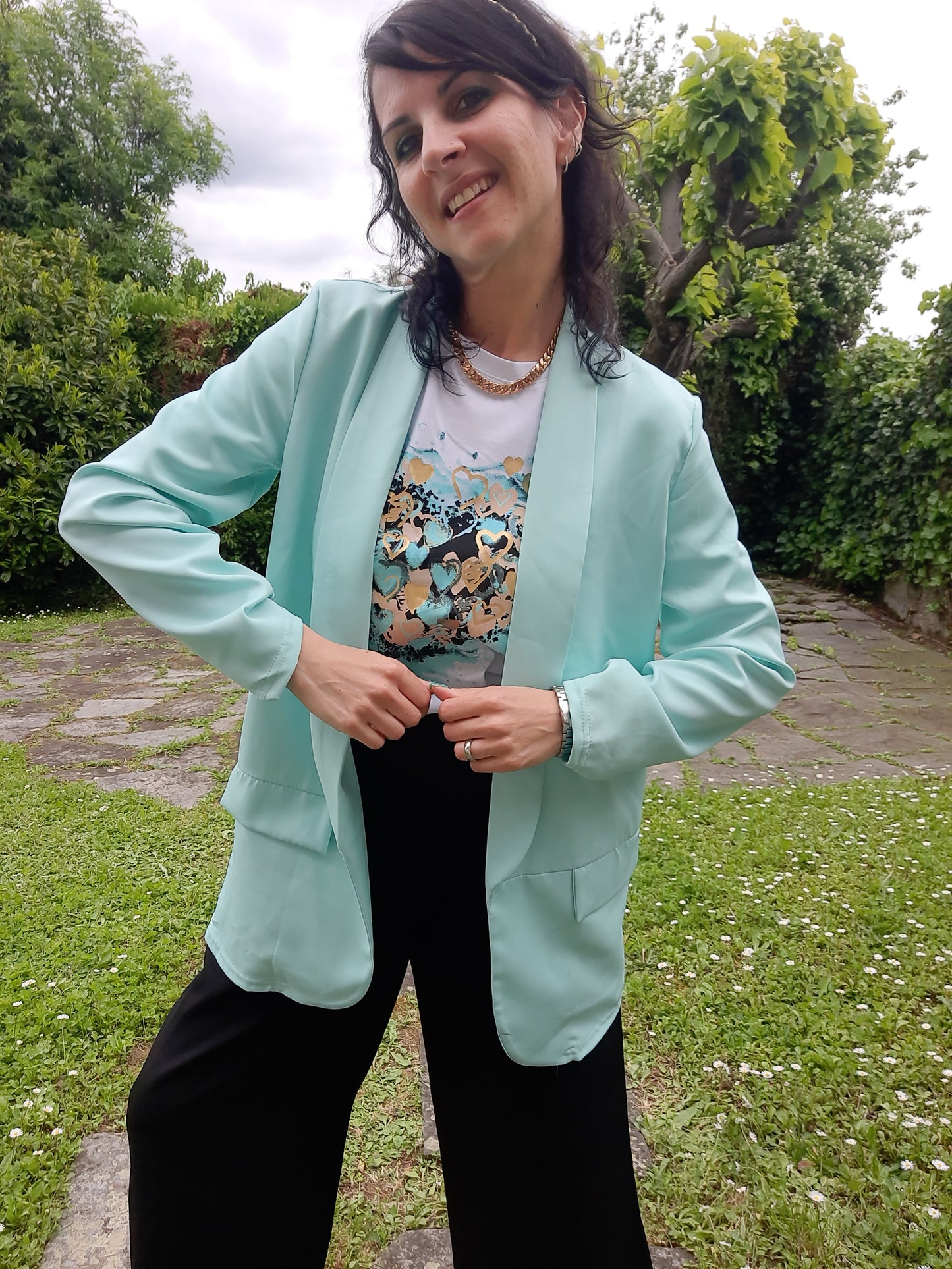 Blazer Essenza 2.0 Verde Acqua