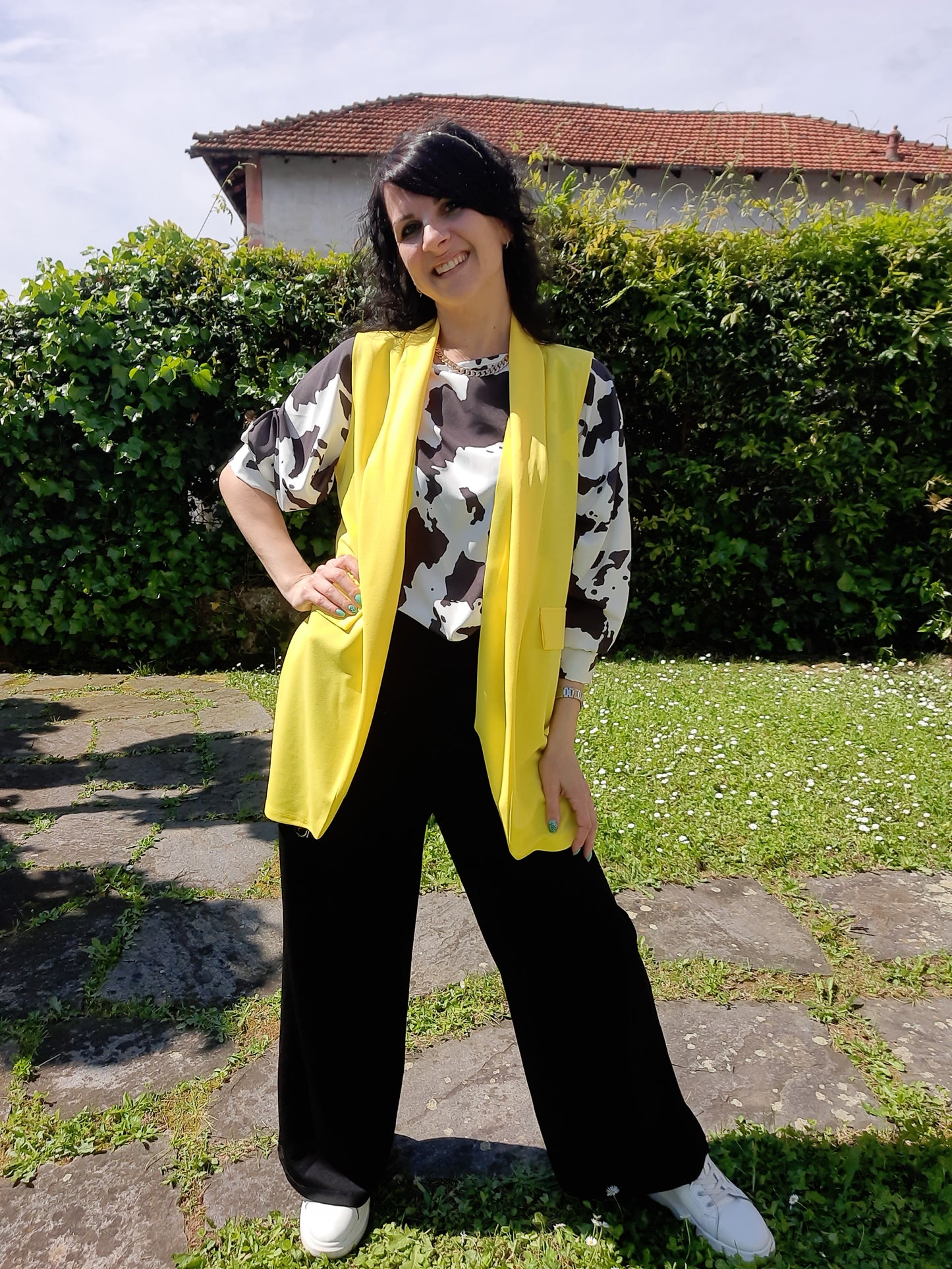 Gilet Essenza Giallo