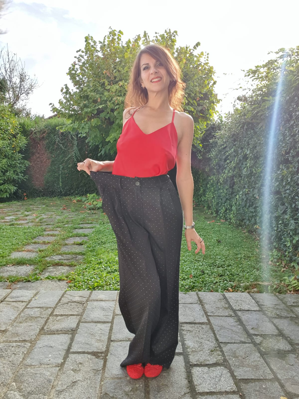 Pantalone Scintillio nero