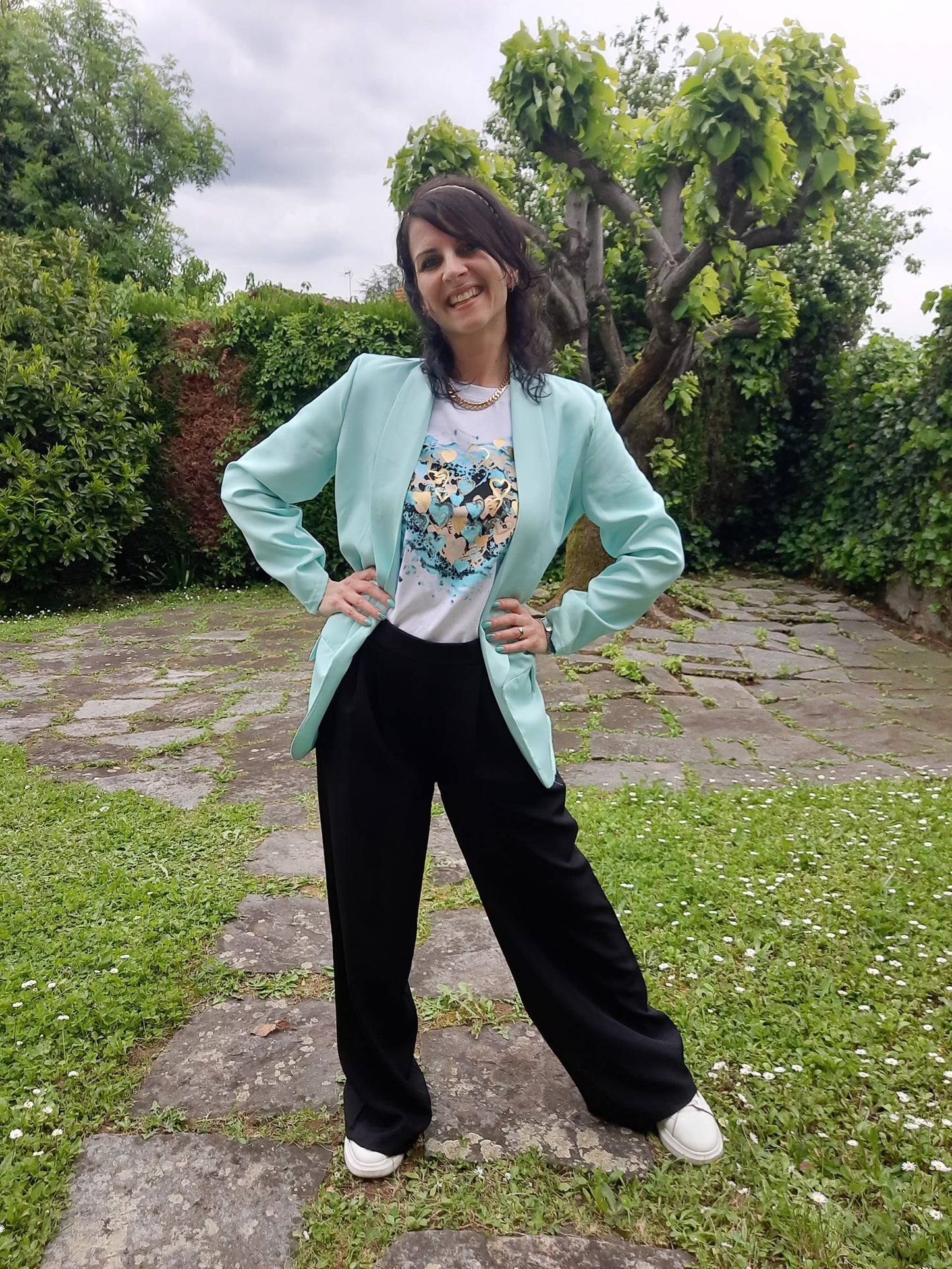 Blazer Essenza 2.0 Verde Acqua