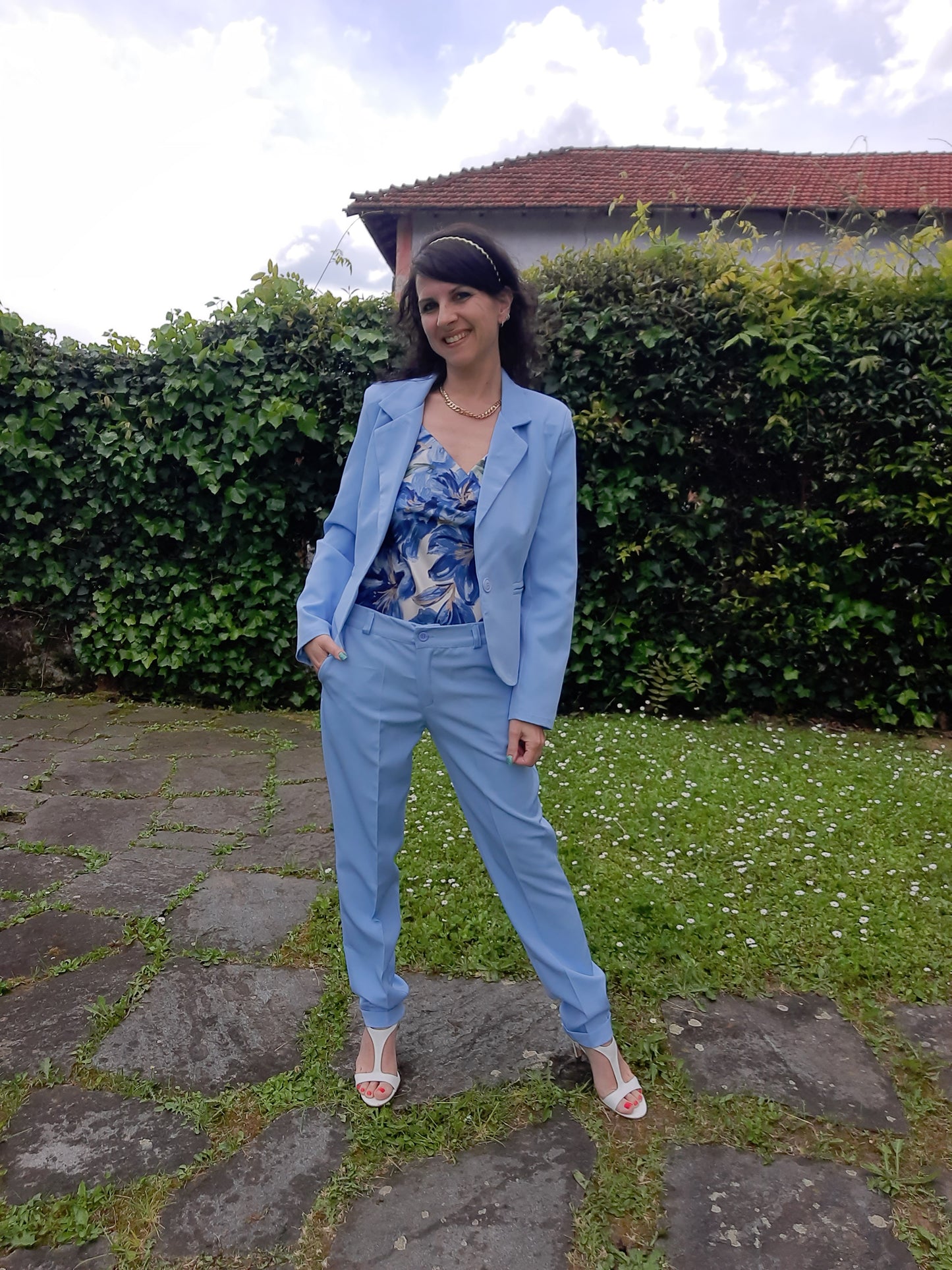 Tailleur Chic Celeste
