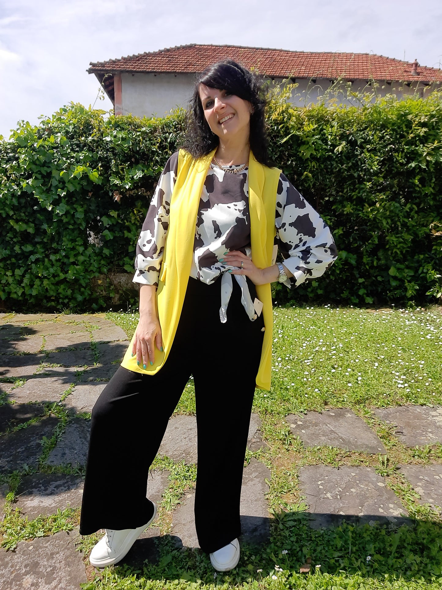 Gilet Essenza Giallo